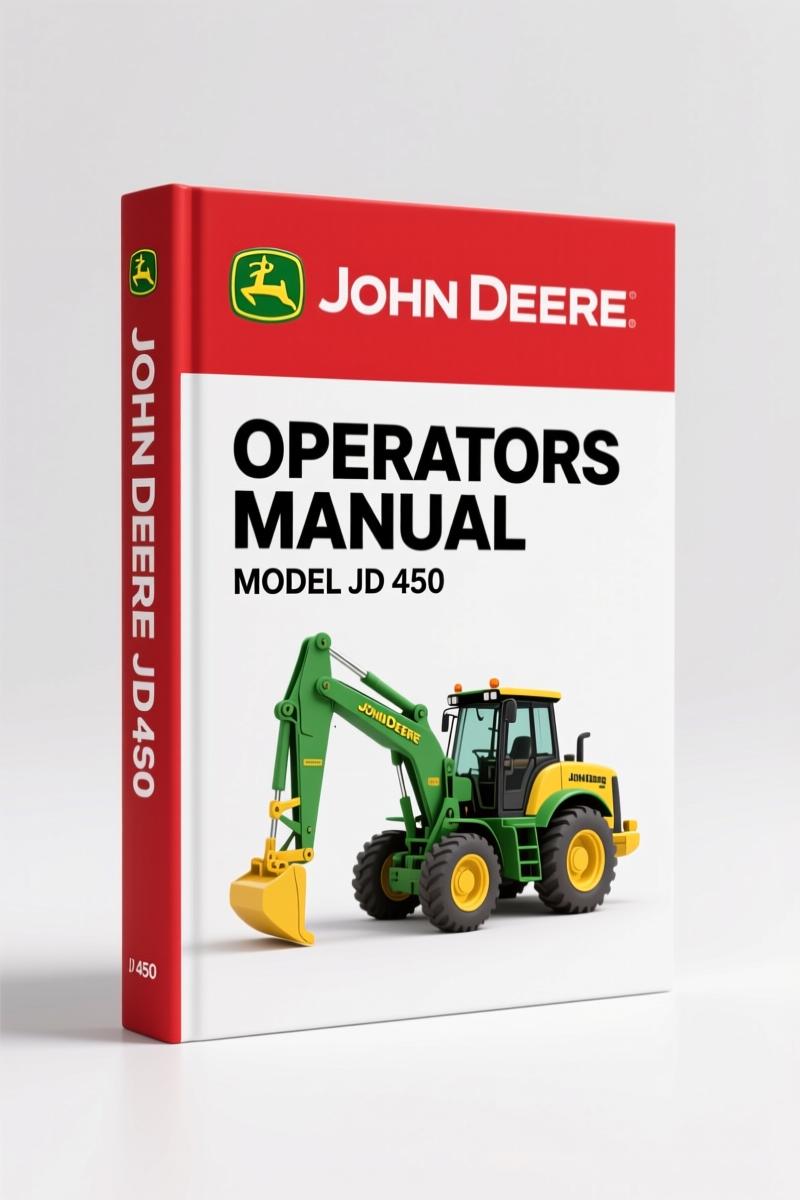 John Deere JD 450 Operators Manual – Factory Specs for Crawler Loader