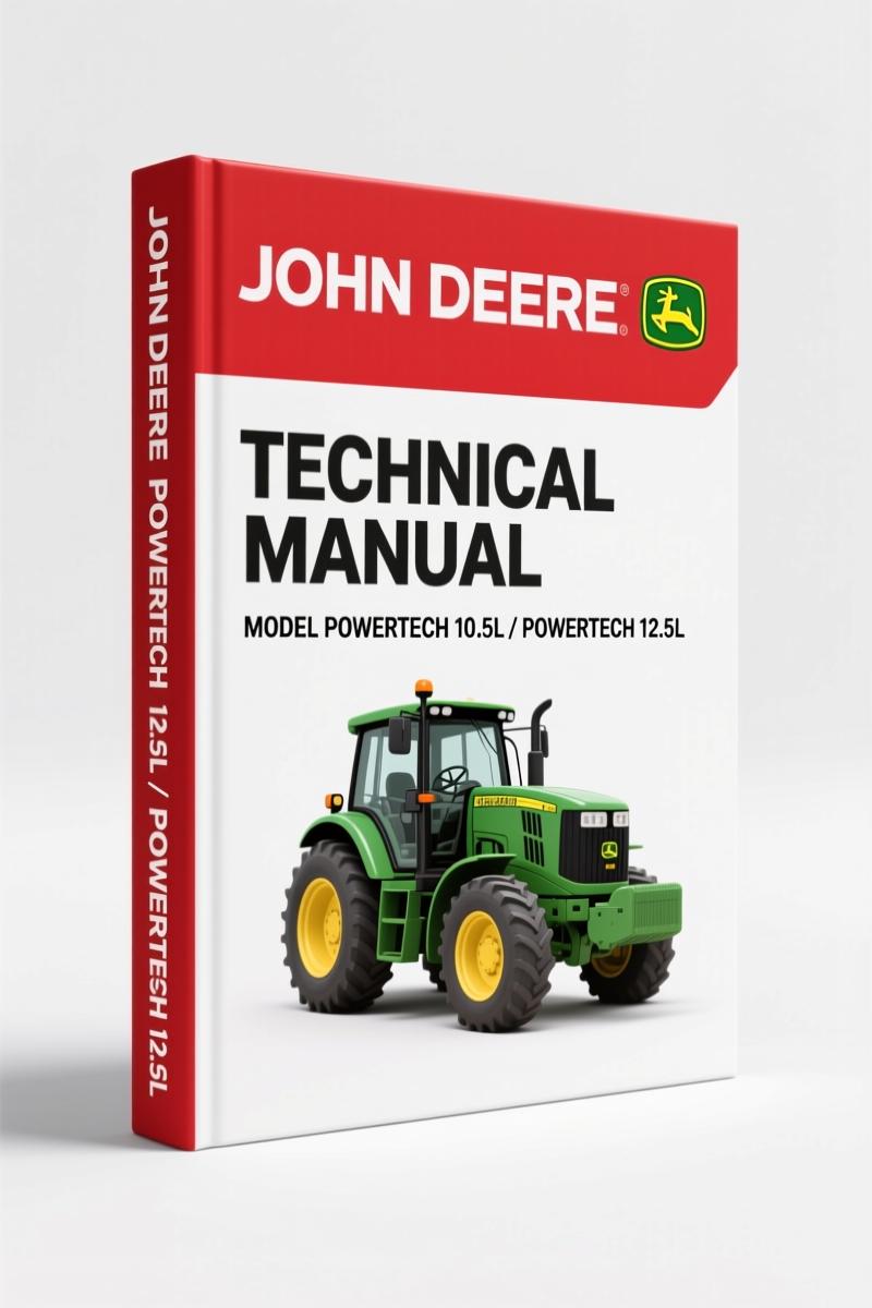 John Deere POWERTECH 10.5L, 12.5L 2004 Technical Manual (492 pages)