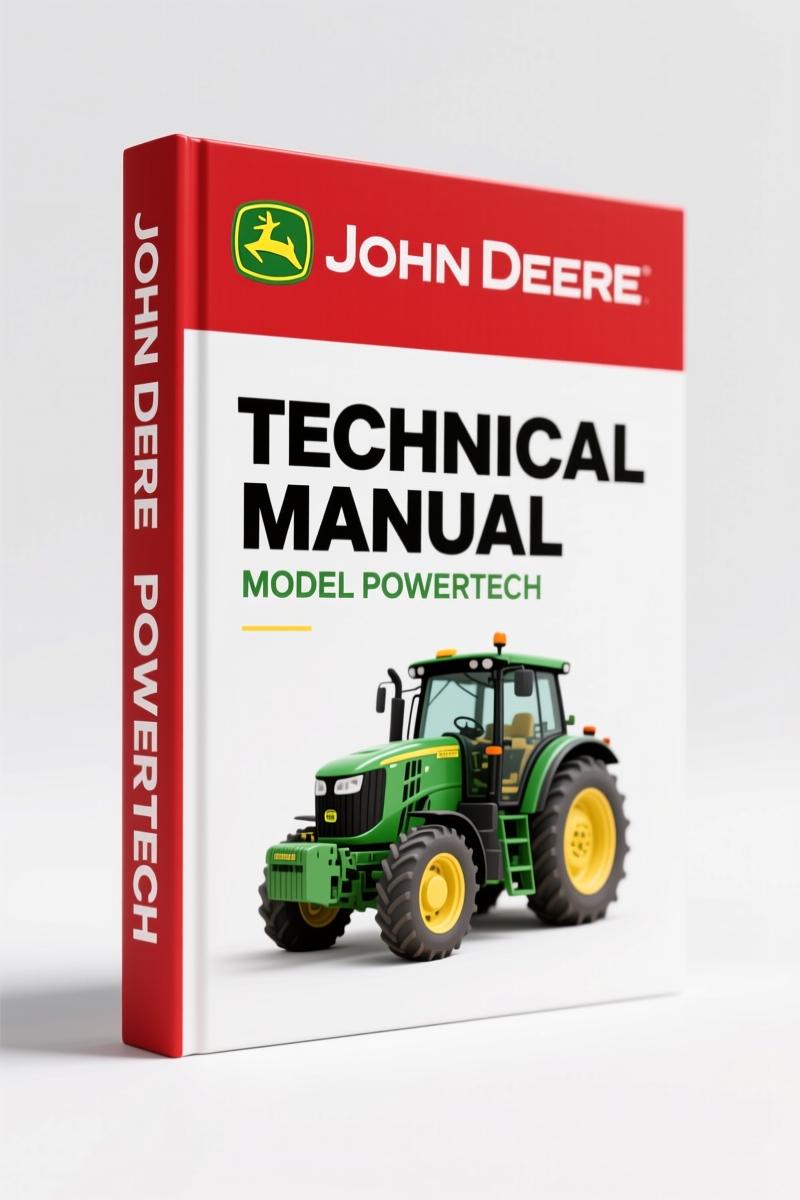 John Deere PowerTECH 2004 Technical Manual – OEM Engine Service Documentation