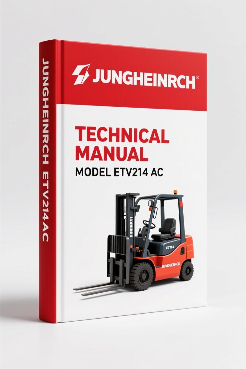 Jungheinrich ETV214 AC Technical Manual – 41 Pages of Factory Device Lists and Wiring