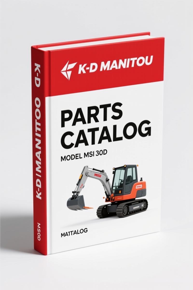K-D Manitou MSI 30D 1999 Parts Catalog – 470 Pages OEM