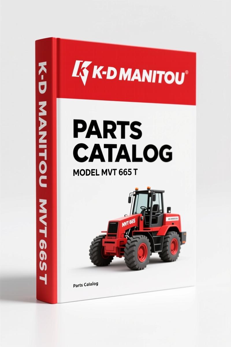 K-D Manitou MVT 665 T Parts Catalog – 300 Pages OEM