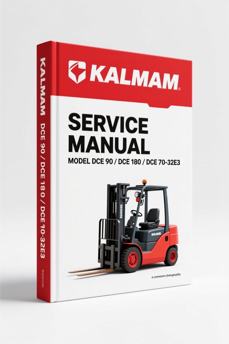 Kalmar DCE 90, DCE 180, DCE 70-32E3 2006 Service Manual – OEM Factory Specs