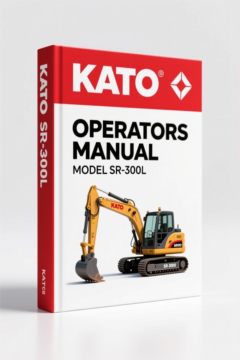 Kato SR-300L Operators Manual – Factory Safety & Operation (233 Pages)