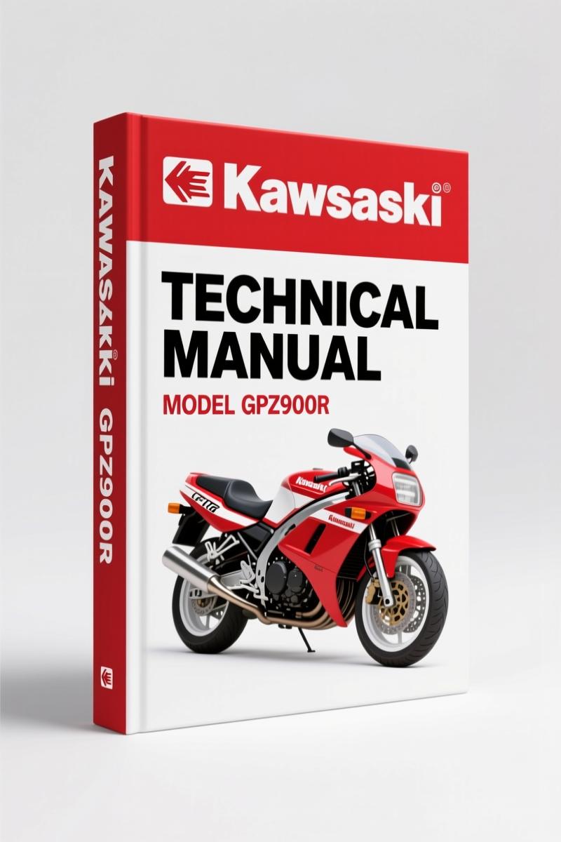Kawasaki GPZ900R Technical Manual – Factory Specs 1986-1990