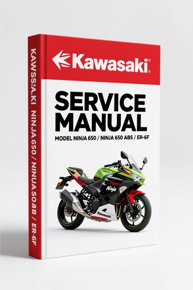 Kawasaki ER-6f, Ninja 650 2012 Service Manual – 637 Pages
