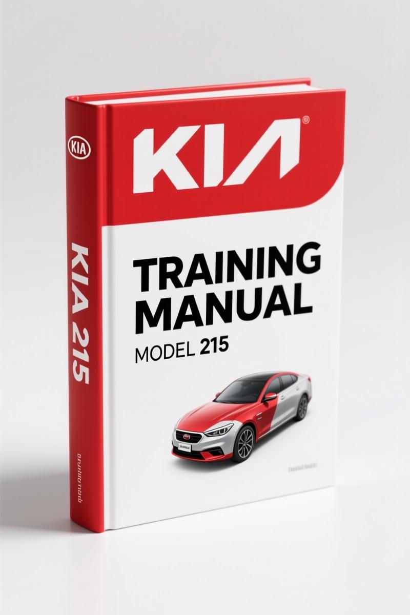 Kia 215, 17 2007 Training Manual – Factory Transmission Documentation