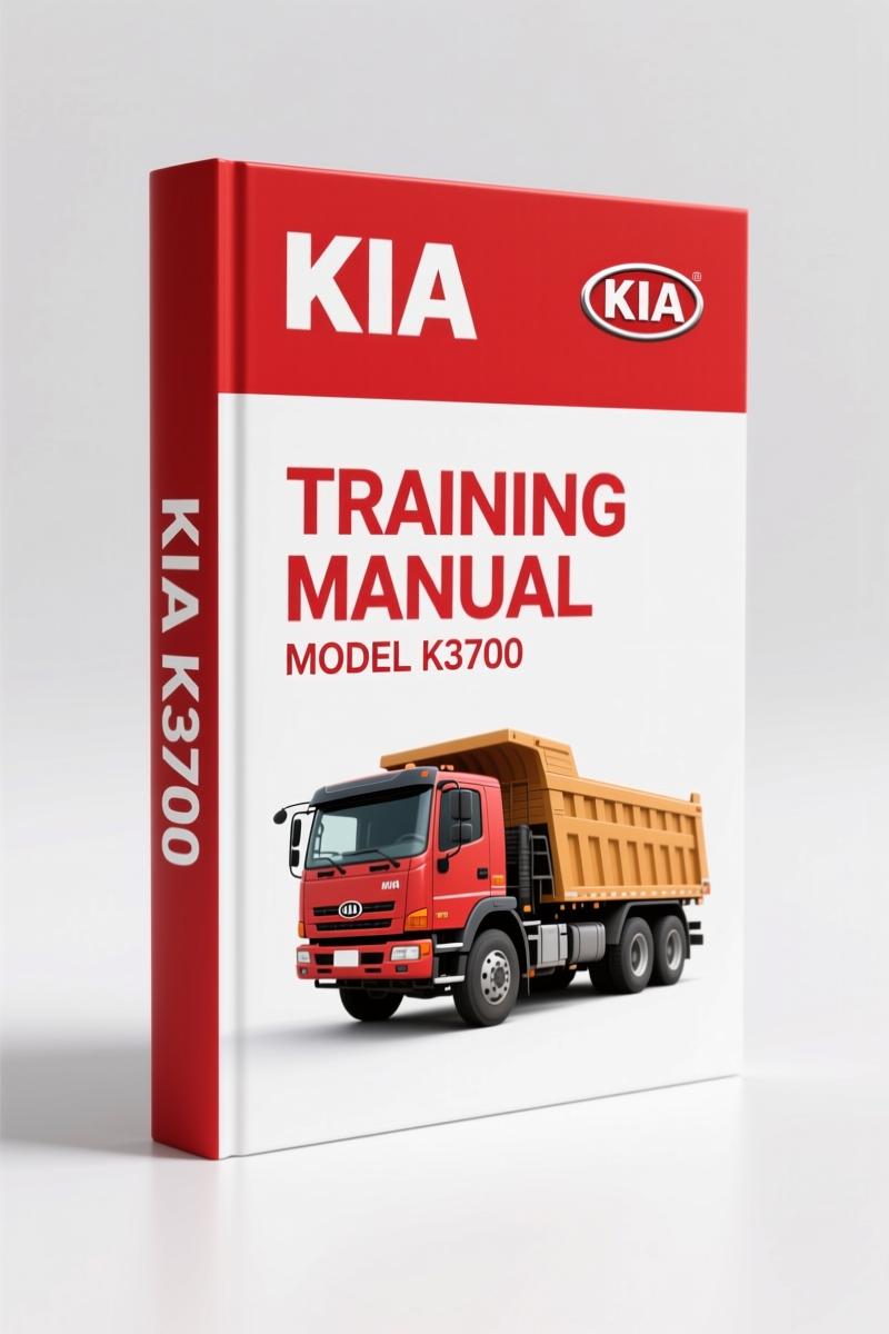 Kia K3700 Training Manual – Sensor Diagnostics & Troubleshooting