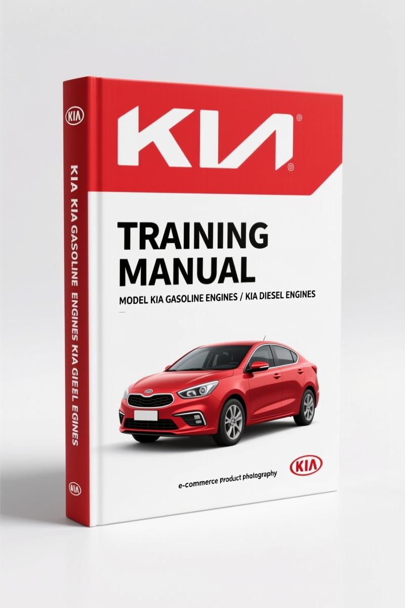 2007 Kia Gasoline and Diesel Engines Training Manual – 74 pages factory document
