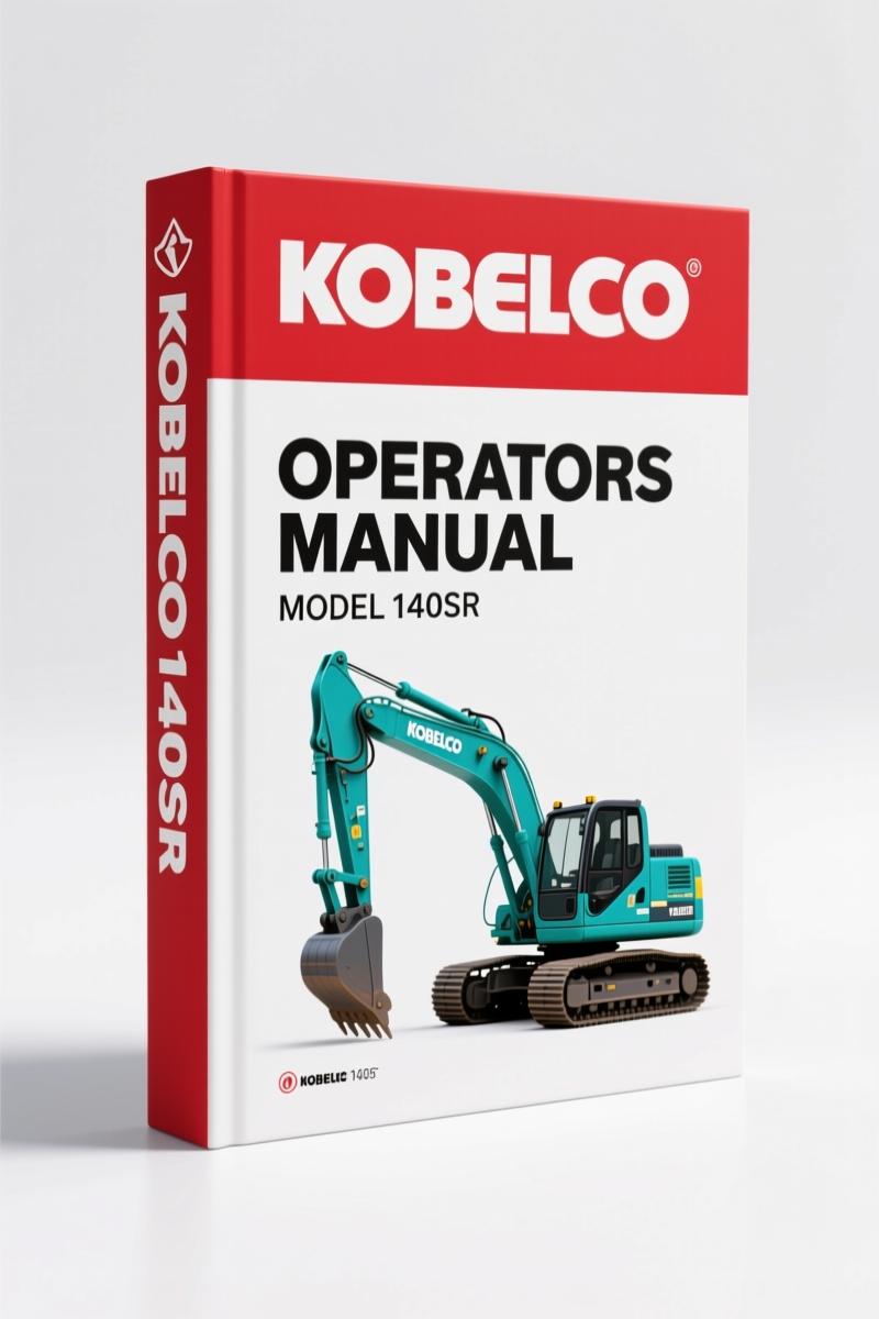 FIAT Kobelco 140SR 2011 Operators Manual – Factory Specs for Backhoe Loaders