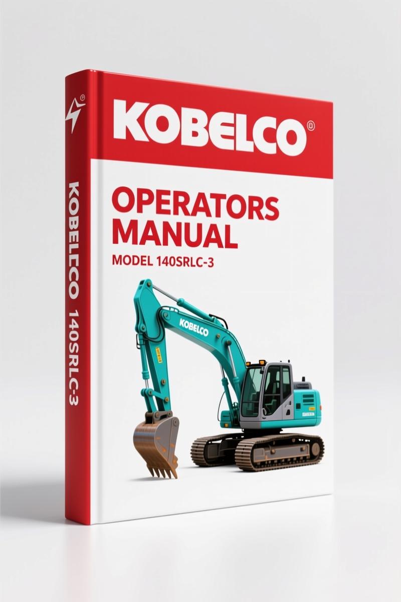 FIAT Kobelco 140SRLC-3 2012 Operators Manual – Factory Specs for Backhoe Loaders
