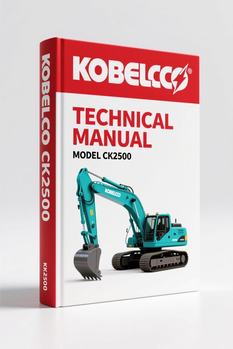 New Holland Kobelco CK2500 Technical Manual – Factory Specs for Crane Repair