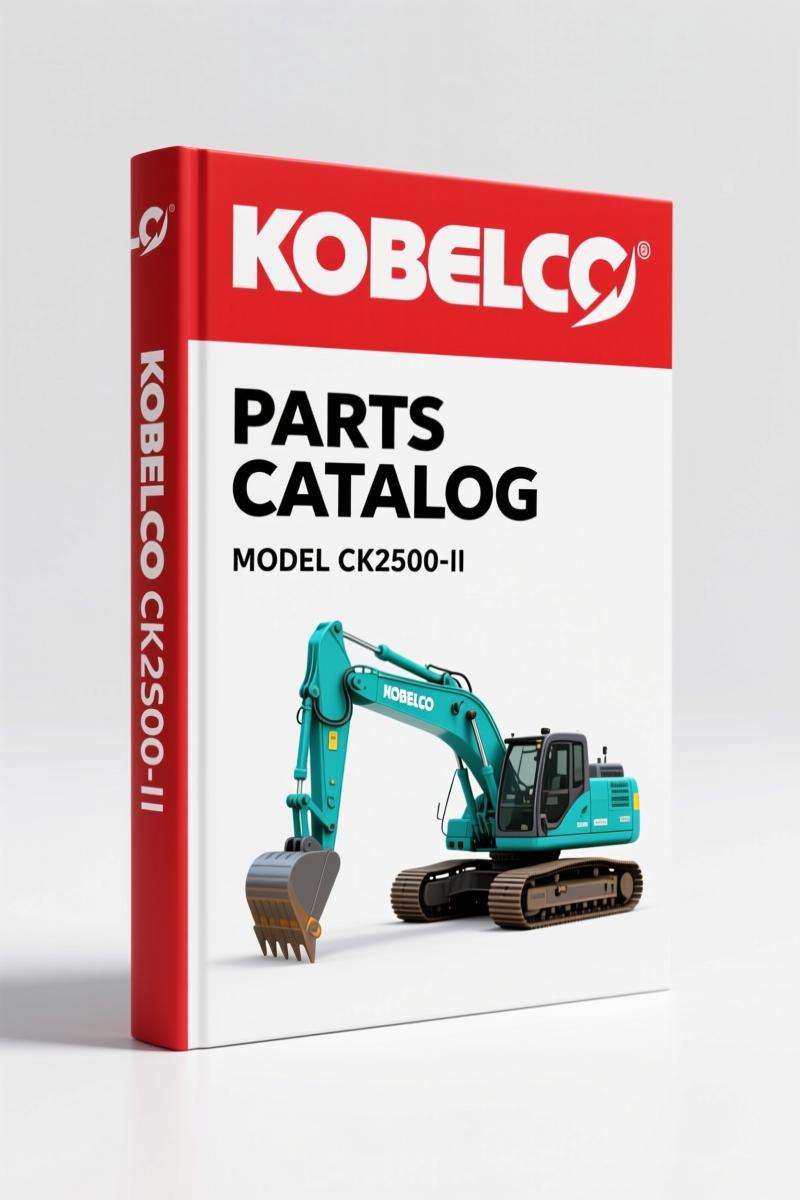 New Holland Kobelco CK2500-II 2006 Parts Catalog