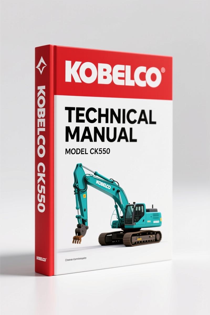 New Holland Kobelco CK550 Technical Manual | Factory Specs