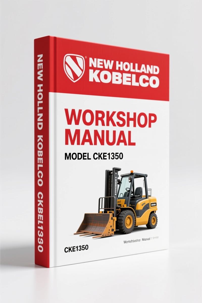 New Holland Kobelco CKE1350, CK1600 2004 Hydraulic Schematic – 29-Page OEM Diagram