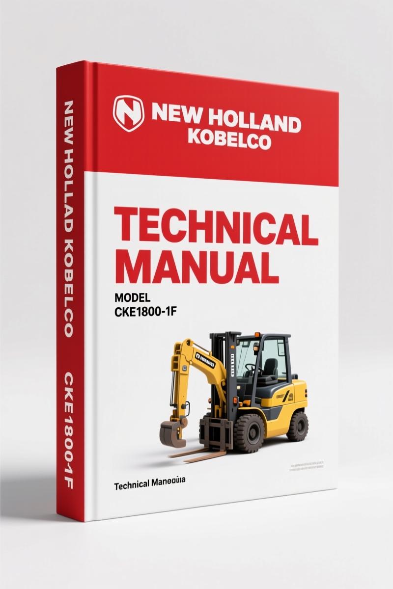 New Holland Kobelco CKE1800-1F Technical Manual – 36-Page Factory Specs