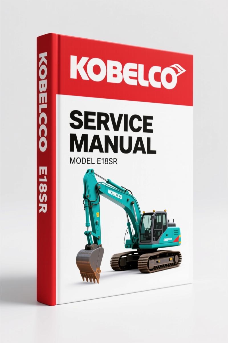 New Holland Kobelco E18SR 2007 Service Manual – Factory Hydraulic & Electrical Specs