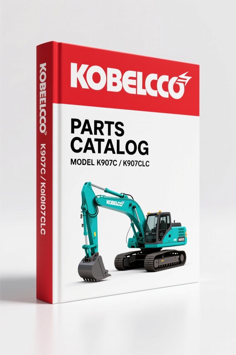 New Holland Kobelco K907C, K907Clc Parts Catalog – 556 Pages OEM Data