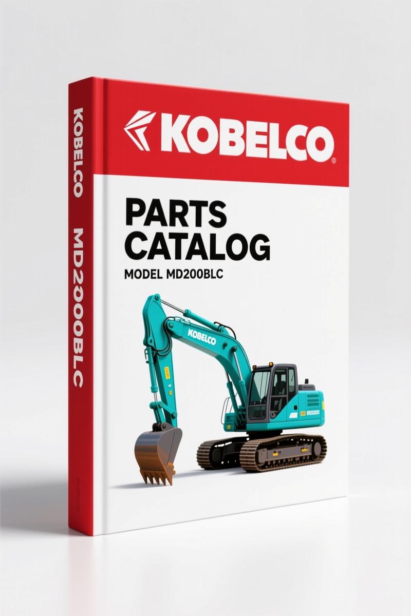 New Holland Kobelco Md200Blc Parts Catalog – OEM Exploded Views & Part Numbers