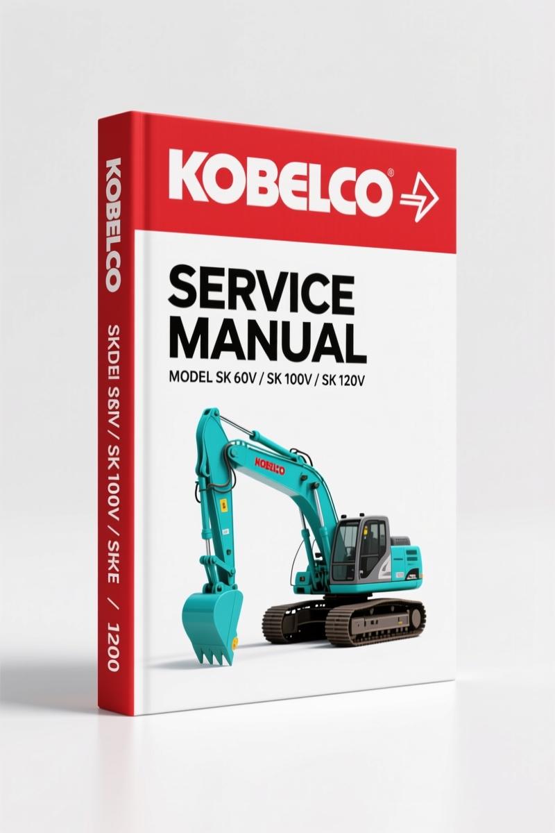 New Holland Kobelco SK 60V, SK 100V, SK 120V, SK 120LCV, SK 200V Service Manual - 170 Pages
