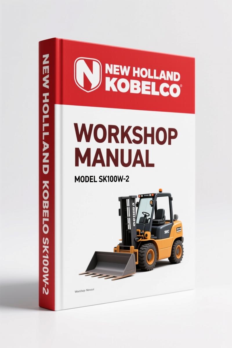 New Holland Kobelco SK100W-2 Workshop Manual – 888 Pages | AutoFix Global