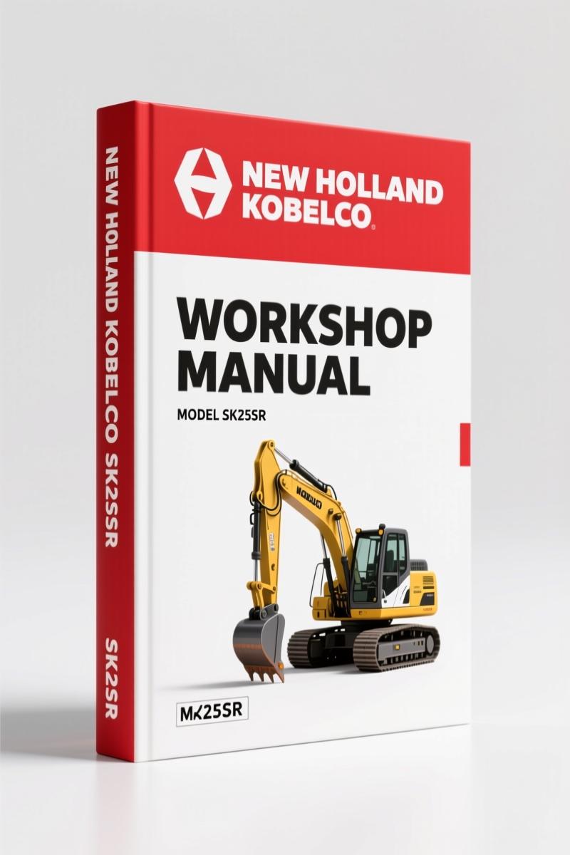 New Holland Kobelco SK25SR, SK30SR, SK35SR Workshop Manual – 854 Pages