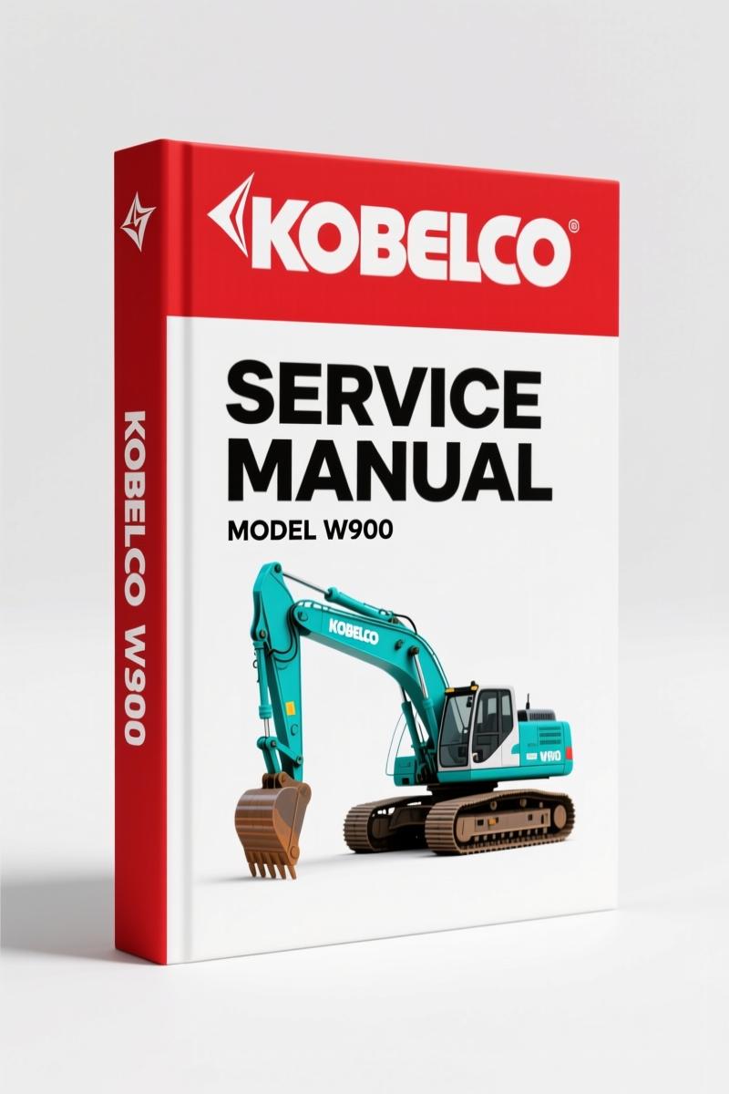 FIAT Kobelco W900 Service Manual – 321 Pages of Factory Spec Data