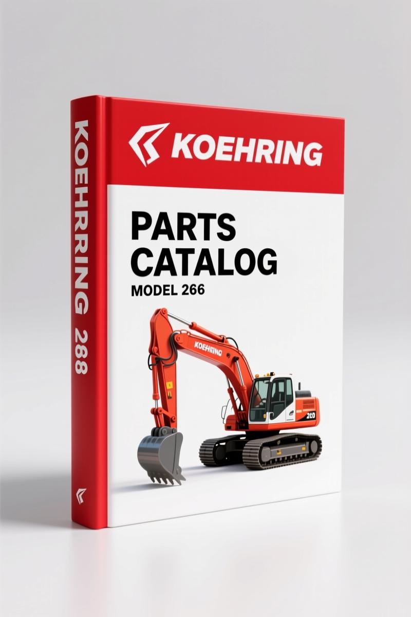 Koehring 266 Parts Catalog – OEM Parts Identification for Excavator