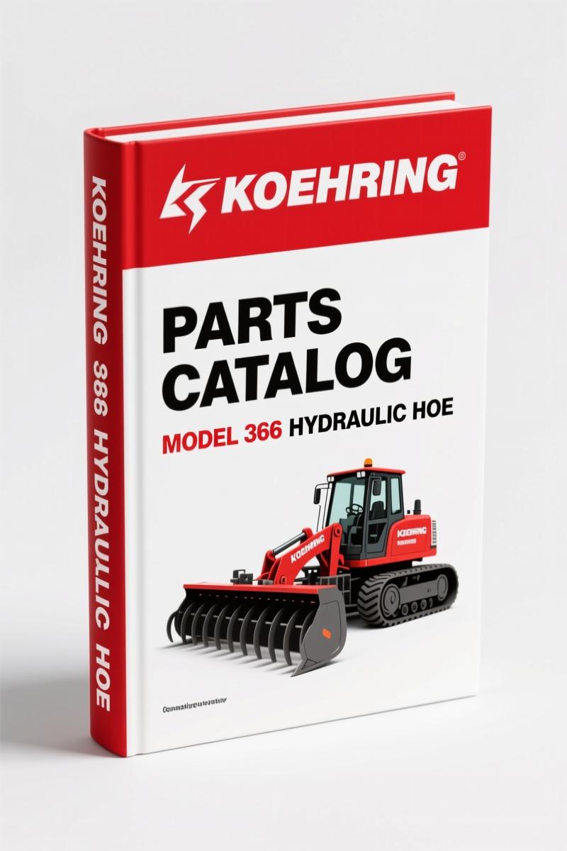 Koehring 366 Hydraulic Hoe Parts Catalog – OEM Parts Identification