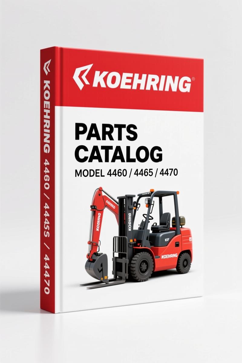 Koehring 4460, 4465, 4470, 4475 1989 Parts Catalog – OEM Part Numbers