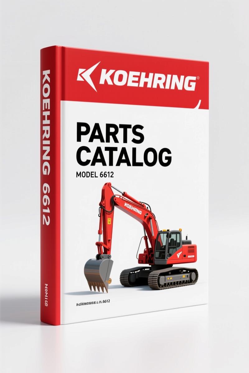 Koehring 6612 Parts Catalog – 92 Pages of OEM Part Numbers