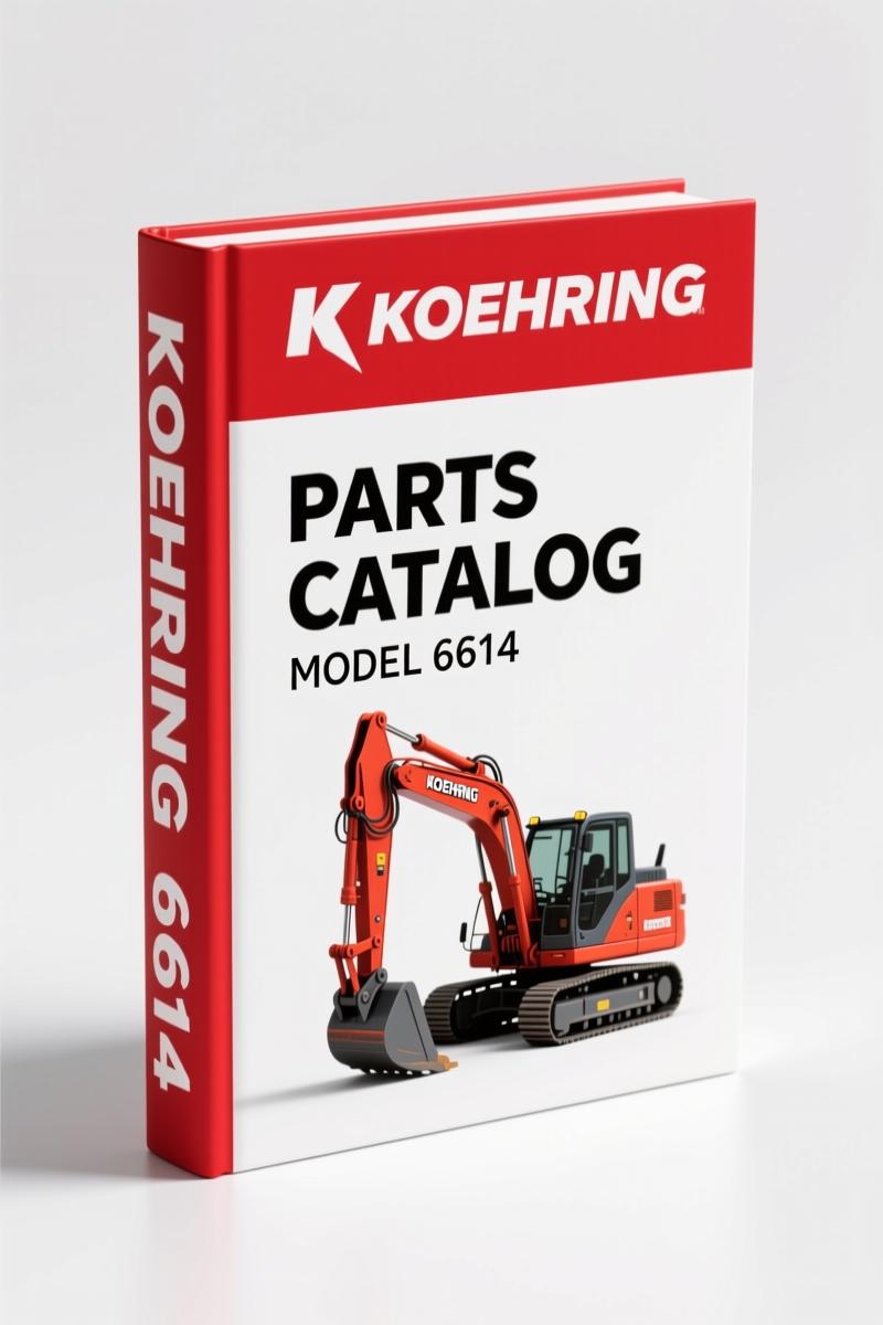 Koehring 6614 1988 Parts Catalog – OEM Parts Identification