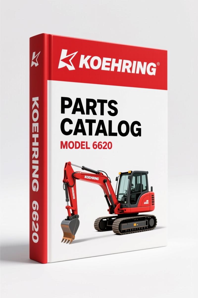 Koehring 6620 1986 Parts Catalog – OEM Parts Identification