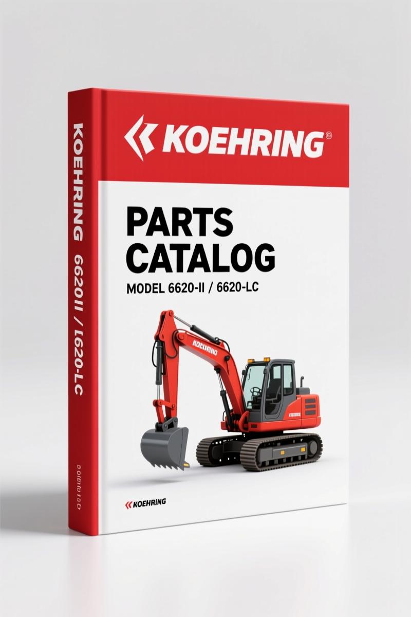 Koehring 6620-II, 6620-LC Parts Catalog – OEM Part Numbers