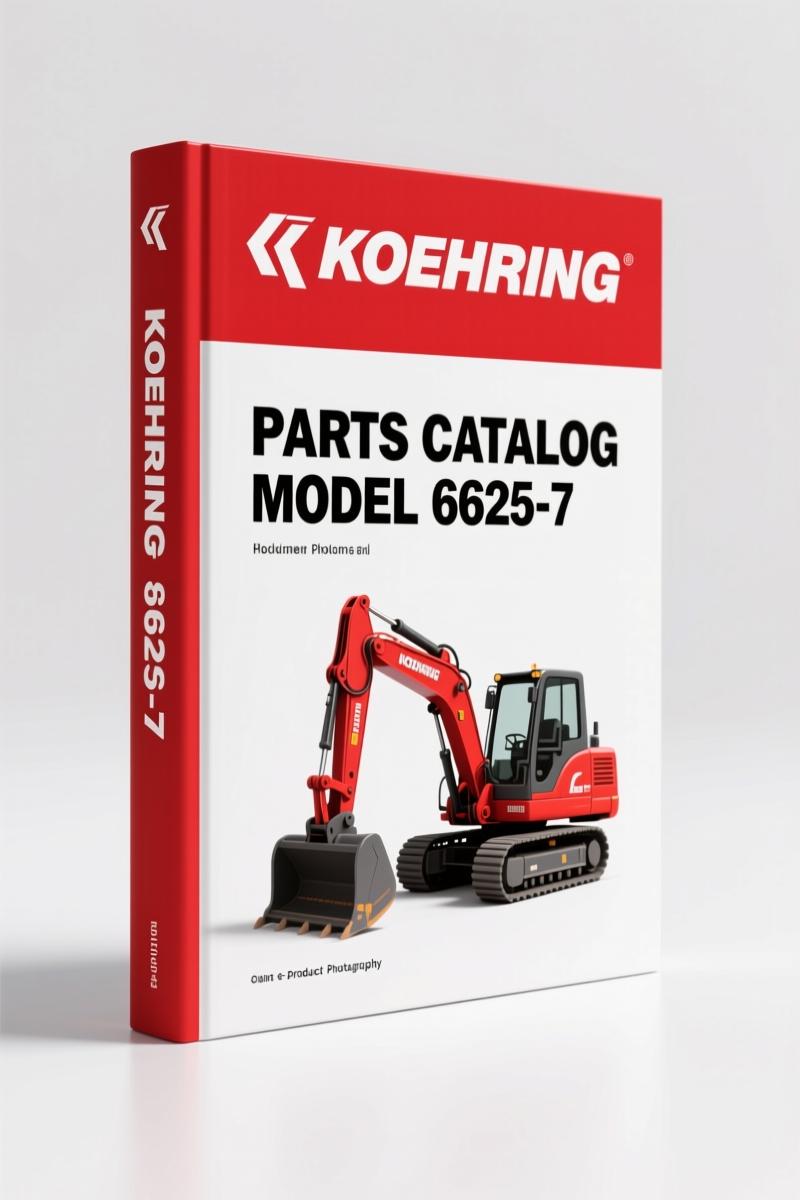 Koehring 6625-7 1991 Parts Catalog – OEM Parts Identification