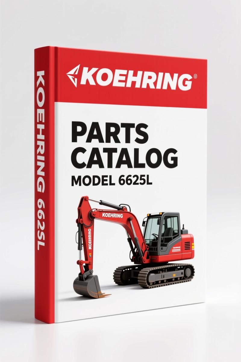 Koehring 6625L 1985 Parts Catalog – OEM Parts Identification