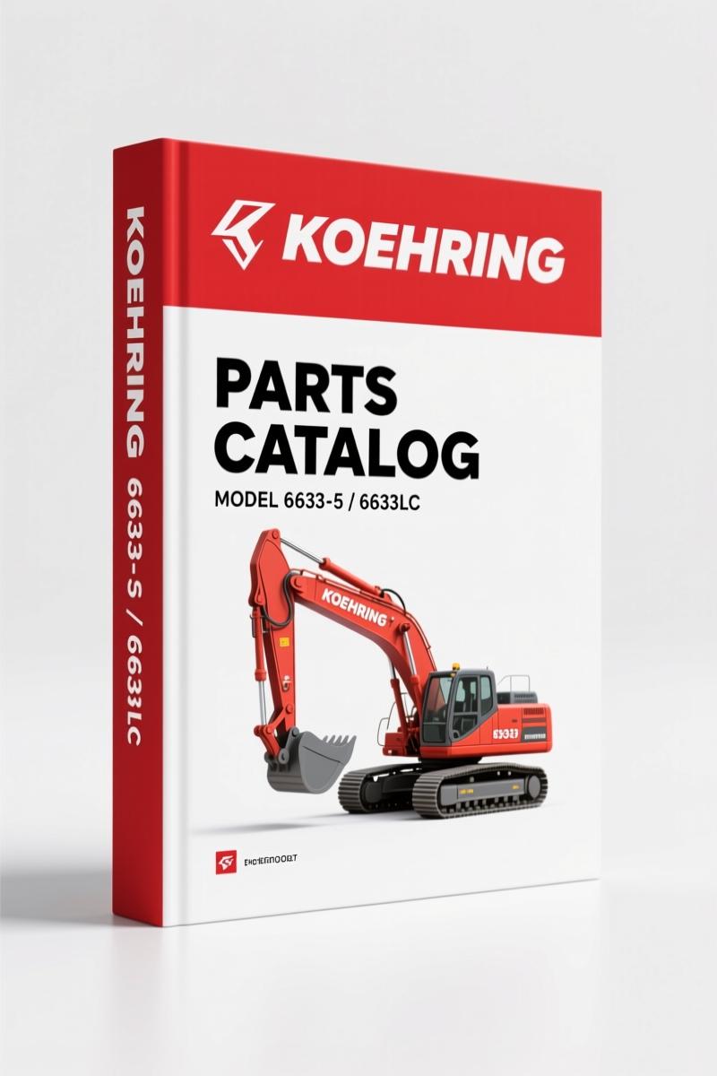 Koehring 6633LC, 6633-5 Parts Catalog – 88-Page OEM Parts Manual