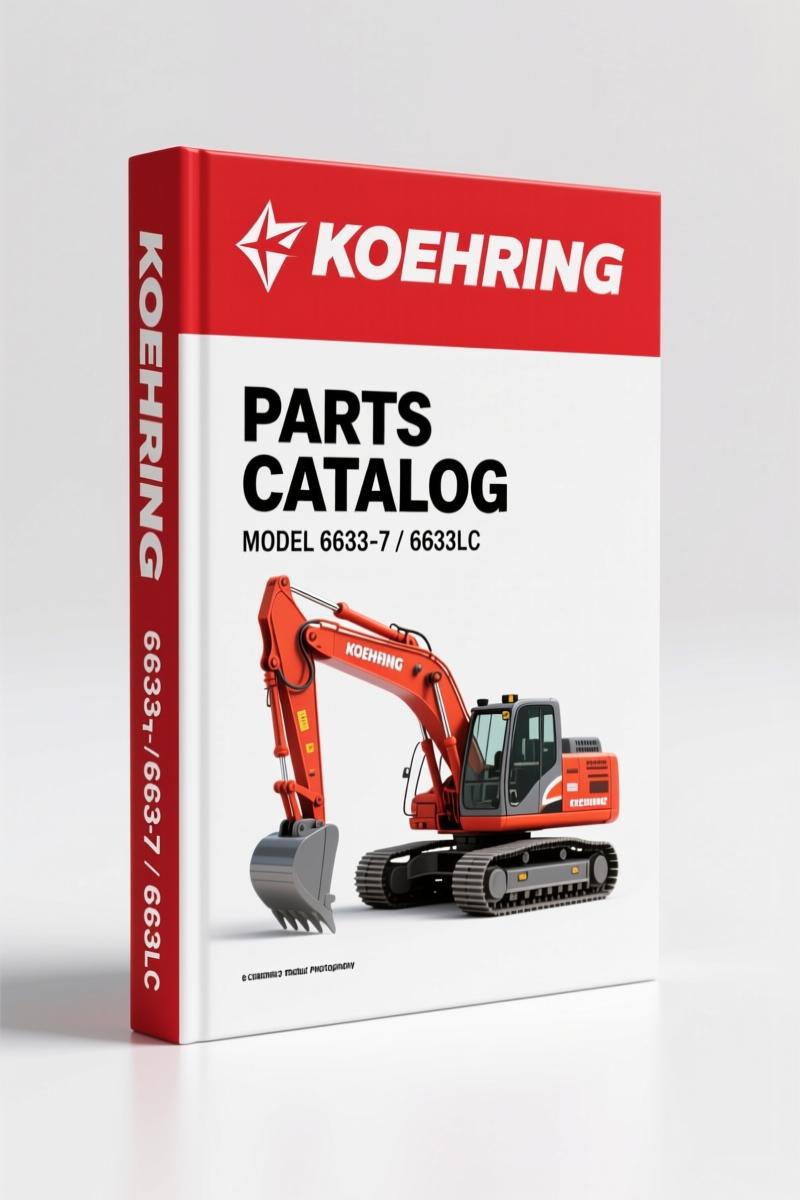 Koehring 6633-7, 6633LC 1991 Parts Catalog – OEM Part Numbers