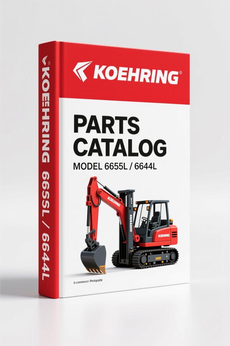 Koehring 6655L, 6644L 1988 Parts Catalog – OEM Parts Identification