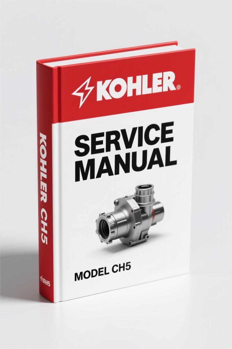 Kohler CH6, CH5 Service Manual – 109 Pages Factory Specs