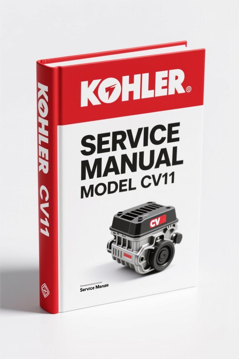 Kohler CV460, CV465, CV490, CV495, CV11 Service Manual – 148 Pages Factory Specs