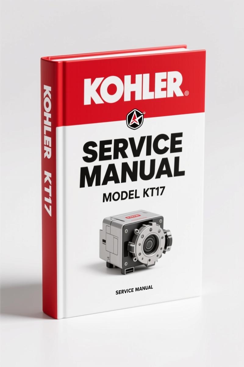 Kohler KT17, KT19 User Manual – 16-Page Factory Owner's Guide