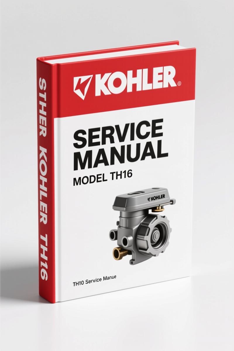Kohler TH16, TH18 Service Manual – Factory Specs for 116 Pages