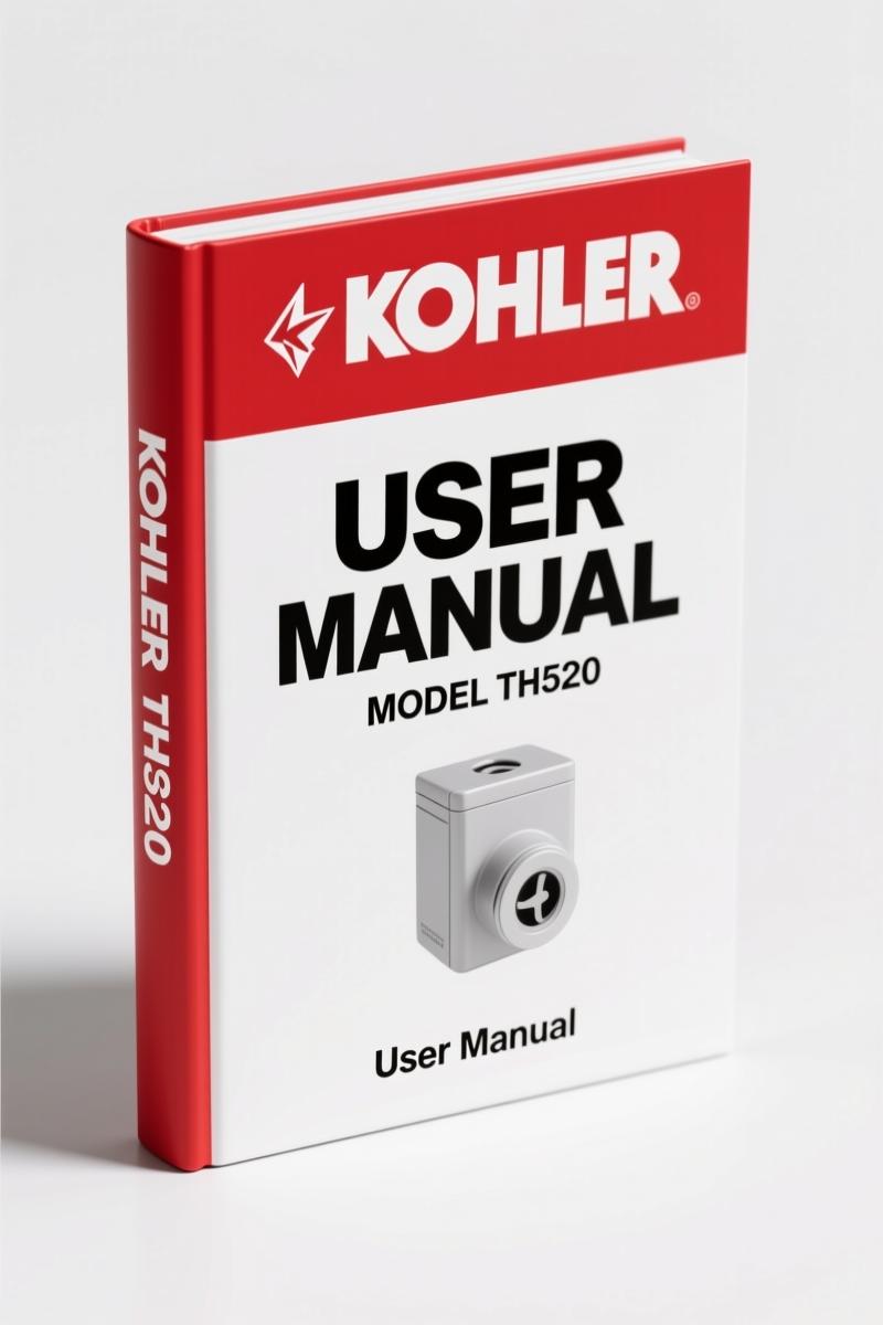 Kohler TH520, TH650 User Manual – 16 Pages Engine Specs