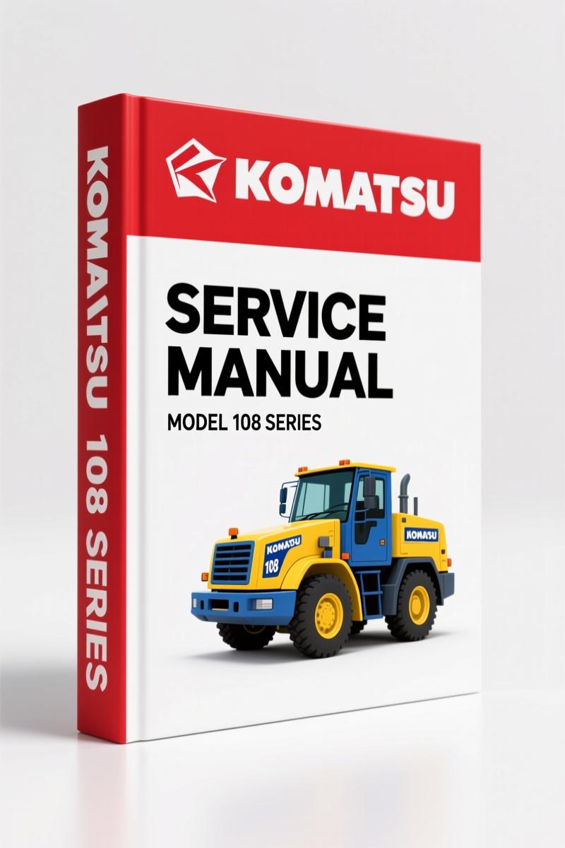 Komatsu 108 Series 1997 Service Manual – Factory Engine Repair Specs