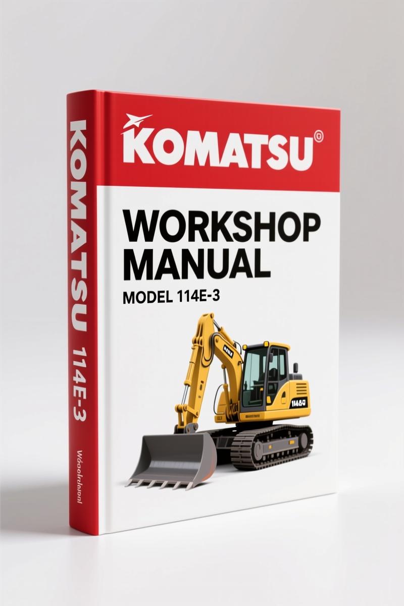 Komatsu 114E-3 Workshop Manual – 376 Pages of Factory Specifications