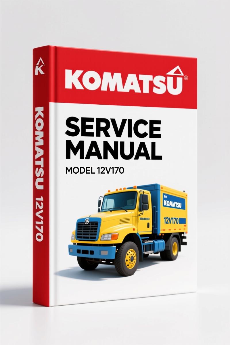 Komatsu 12V170 1997 Service Manual – OEM Shop Specs