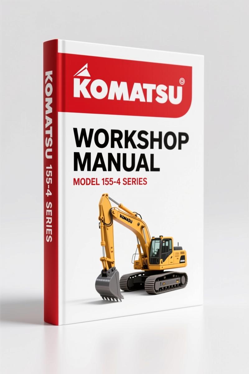 Komatsu 155-4 SERIES Workshop Manual – 376 Pages of Factory Specs
