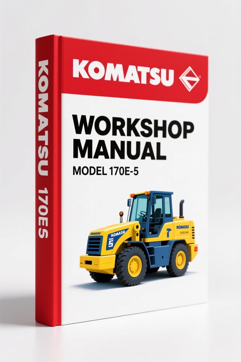 Komatsu 170E-5 Workshop Manual – 685-Page Factory Service Document
