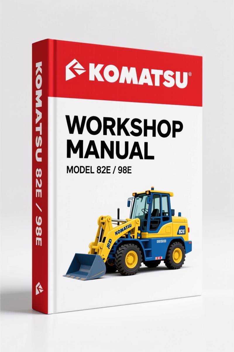 Komatsu 82E, 98E 2005 Workshop Manual – 206-Page Factory Service Specs